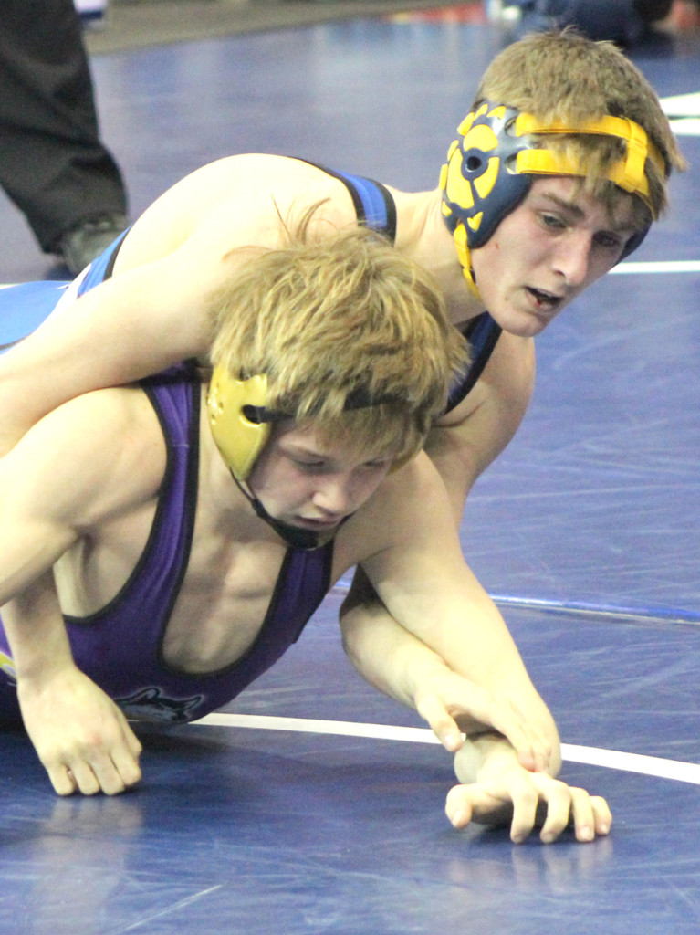 Kade VanKirk will be trying for his fourth consecutive appearance at the state tournament.