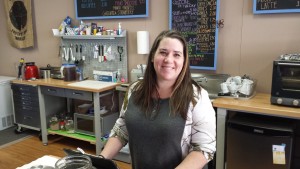 Tari Mason, owner of the Perry Perk coffeehouse in Perry, has sweetness in store for 2016 Chocolate Walk customers Saturday.outfoxed the phone scammers Friday afternoon.