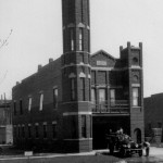 The Perry Fire Station, built in 1904, was demolished in 1979.