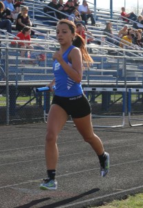 Mariah Duffy finished second in the 1500.