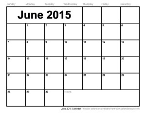 June-2015-Calendar