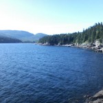 Beautiful Otter Point in Acadia National Park, Maine. reduced