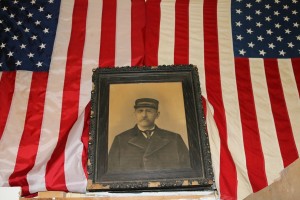 Fred Knell was the first chief of the Perry Volunteer Fire Department. The firefighting force was founded in 1898. Knell died in 1909.