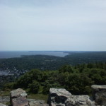 View from Mt. Battie, Camden Hills State Park, Maine.