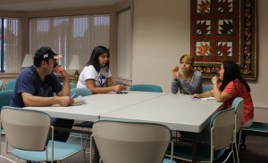 Hispanics United Perry (HUP) held a brief meeting Monday at the Perry Public Library to help finalize plans for the Aug. 20 Latino Festival in Downtown Perry.