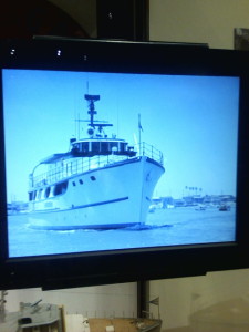 John Wayne's yacht, the Wild Goose, is pictured at the John Wayne Museum in Winterset.