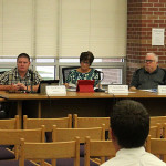 school board members seated