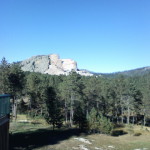 Crazy Horse monument.
