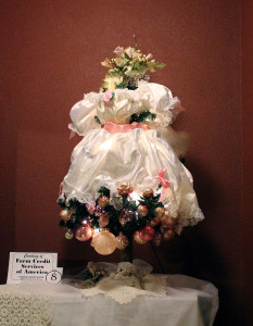 Farm Credit Services entered a tree in the Carnegie Museum Library's Festival of Trees.