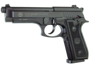 Wanchanic claimed to have a Taurus PT92 9mm semi-automatic pistol.