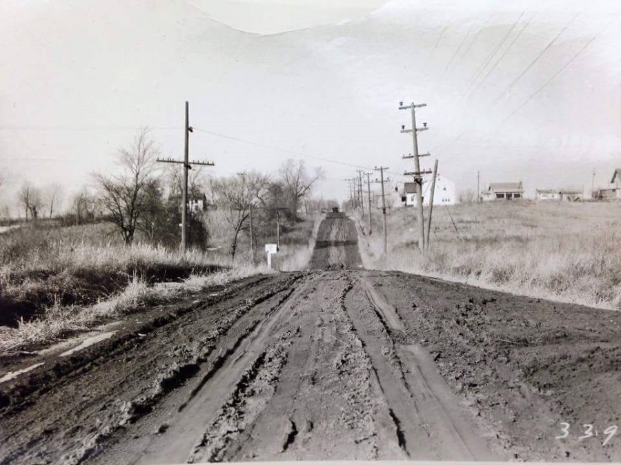 Merle Hay Road, 1934