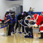 pry gbb halftime fun with santa claus