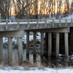 winter under bridge