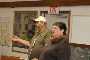 Wayde Burkhart, left, and Julie Burkhart want to build a 48-unti apartment complex in Woodward.