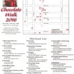 chocolate walk route map