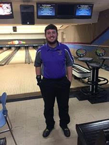 Perry's Garrhett Bucklew is a member of the Waukee bowling team that will try for a state title Feb. 24. Photo submitted.