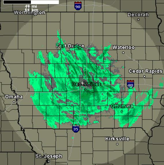 Weather Underground radar 4 a.m. Monday