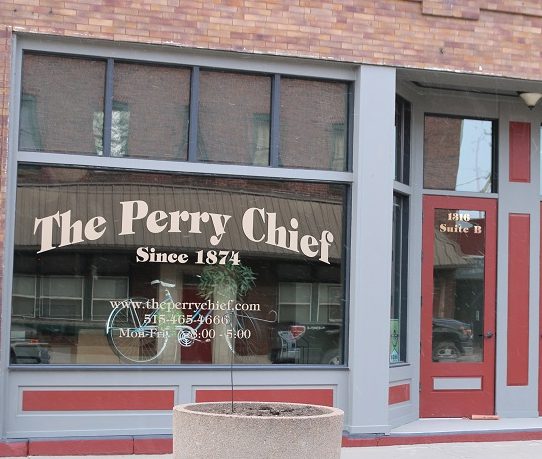 The staff of the Perry Chief will soon start sharing its office space with the staff of the Dallas County News, according to representatives of the New York-based corporation.