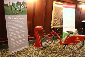 The bike-share system at the ISU Research Park could be adapted for use by casual riders on central Iowa bike trails.