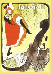 Jane Avril by Henri de Toulouse-Lautrec
