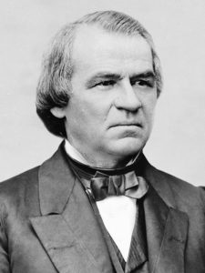 U.S. President Andrew Johnson is one of only two U.S. presidents to face impeachment.