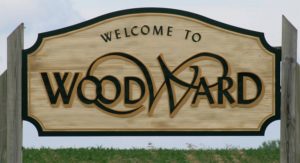 woodward sign