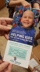 "Feel Better to Heal better" is the motto of Ryan's Cases for Smiles, a children's cancer charity providing upbeat bedding for youngsters with cancer.