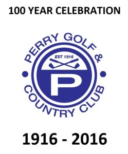 Denise Niebuhr produced a 36-page booklet on the history of the Perry Golf and Country Club.