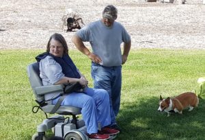 April and Matt Leber of Perry organized Sunday's Off the Leash Meet and Greet at the Perry Dog Park. The Lebers are active in the Des Moines Corgi Club and often hold corgi-come-togethers at the Des Moines farmers Market.