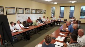 The first meeting of the Beaver Creek WMA attracted 21 attendees, including Ray Harden of Perry and Doug Volz of Bouton, members of the Dallas County SWCD, as well as supervisors from Boone and Greene counties and the director of the Polk County Public Works Department.