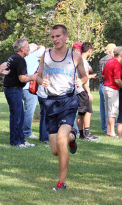 Lucas Wasson runs for the Panthers. Photo courtesy Eileen Nordquist.