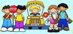 walking school bus logo