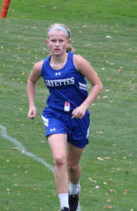 Perry junior Grace Stewart earned All-RRC status by placing 10th overall.
