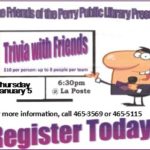 Friends of the Library large sidebar – trivia jan 2017