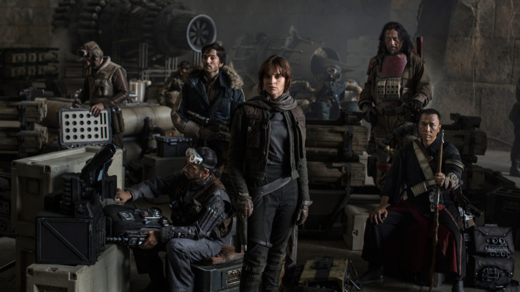 Rogue One Rebel Cast. Courtesy of LucasFilm
