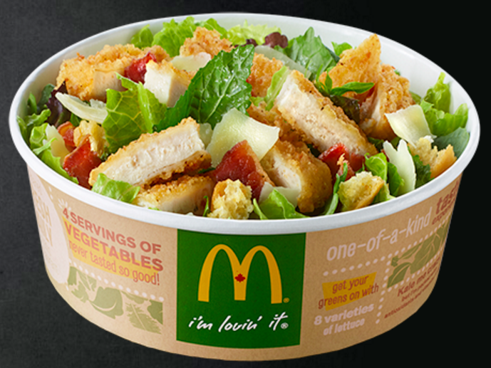 mcd salad