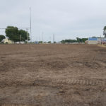 dewey field practice field plowed