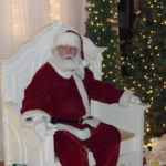 santa awaits first child
