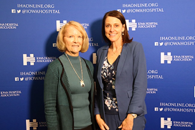 Julie Connolly and Angela Mortoza