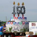 july 4 parade sesquicentennial float