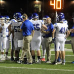 pry fb team timeout with coaches