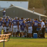 pry fb huddle before game