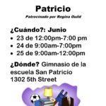 Rummage sale flyer for sale Spanish