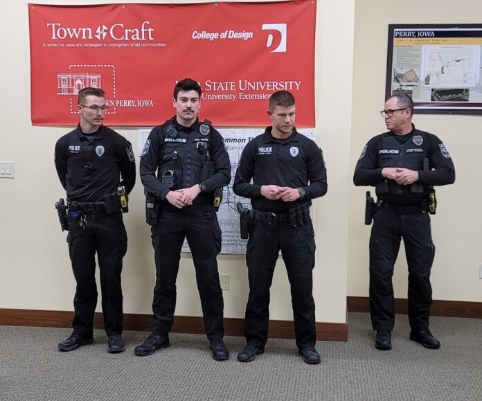 sworn in officers